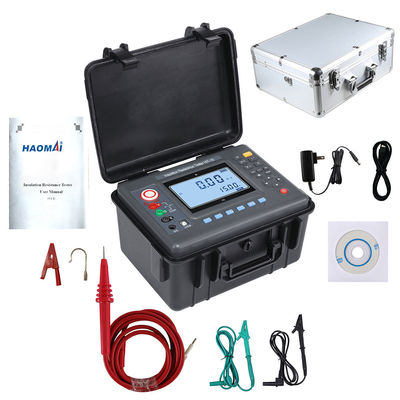 उच्च वोल्टेज 15kV इन्सुलेशन प्रतिरोध परीक्षण उपकरण नमीरोधी 50T ओम